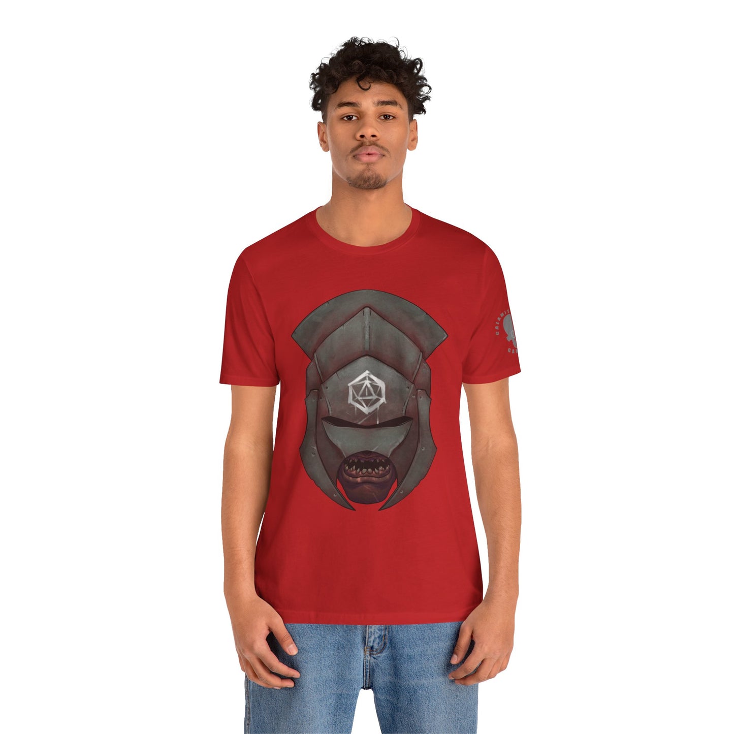 Orc white Hand Warrior Helmet T-Shirt