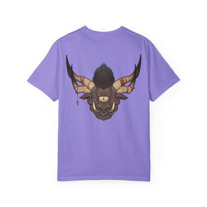 Cyclops Beast Graphic T-Shirt — Horned Beast Design