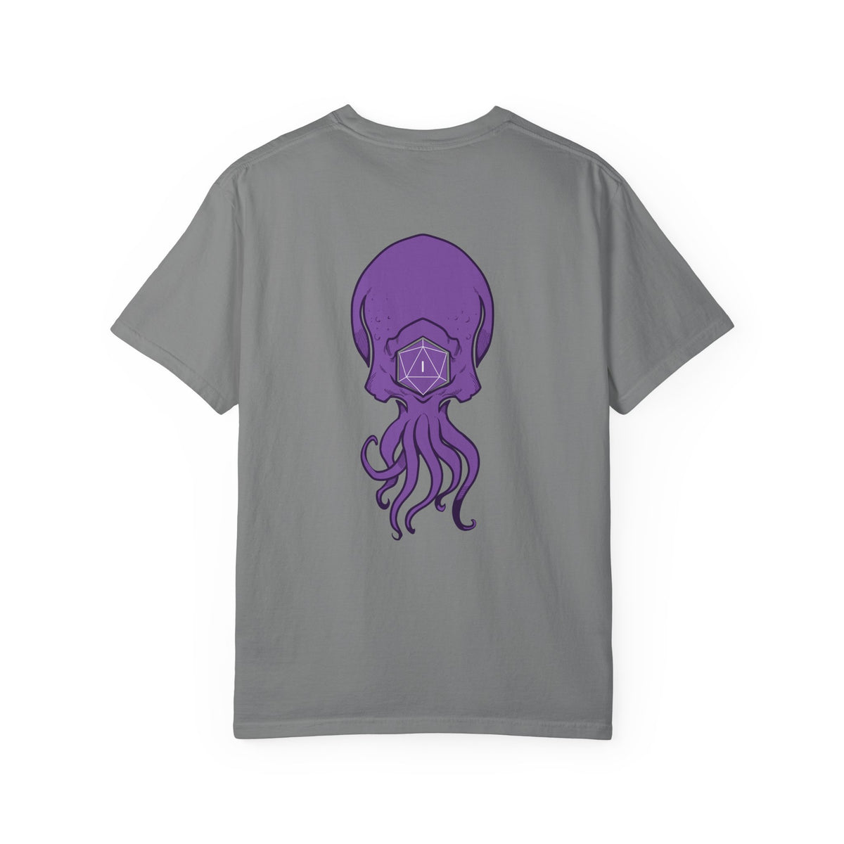 Purple Cthulhu-Inspired Graphic Tee