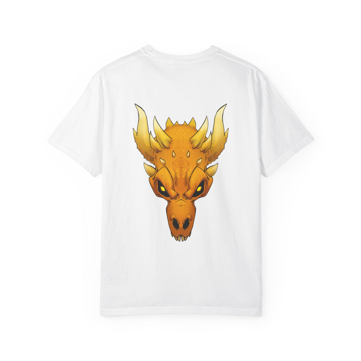 Golden Dragon Skull T-Shirt