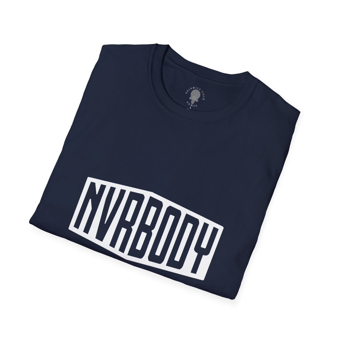 White NVRBODY Graphic T-shirt