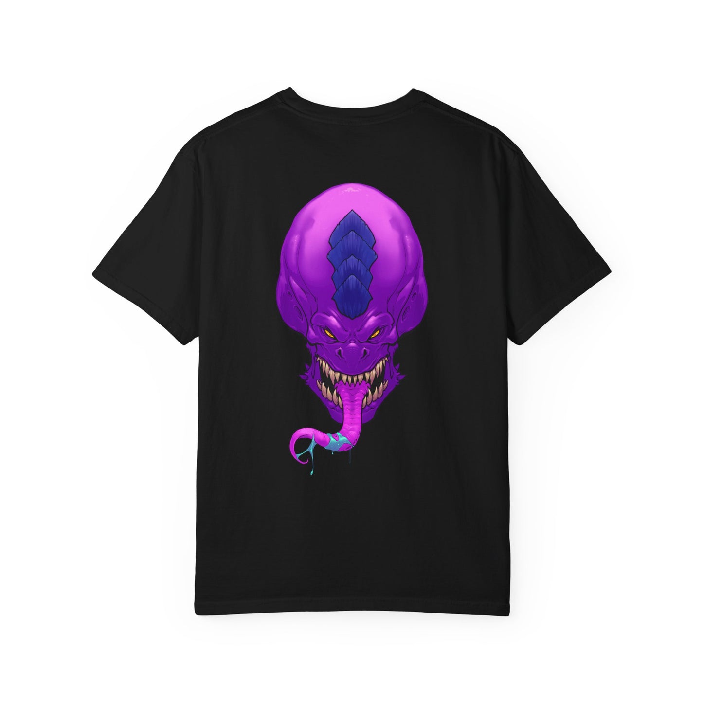 Purple Licky Alien Graphic Tee