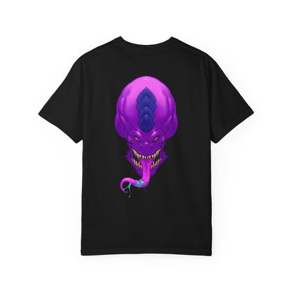 Purple Licky Alien Graphic Tee