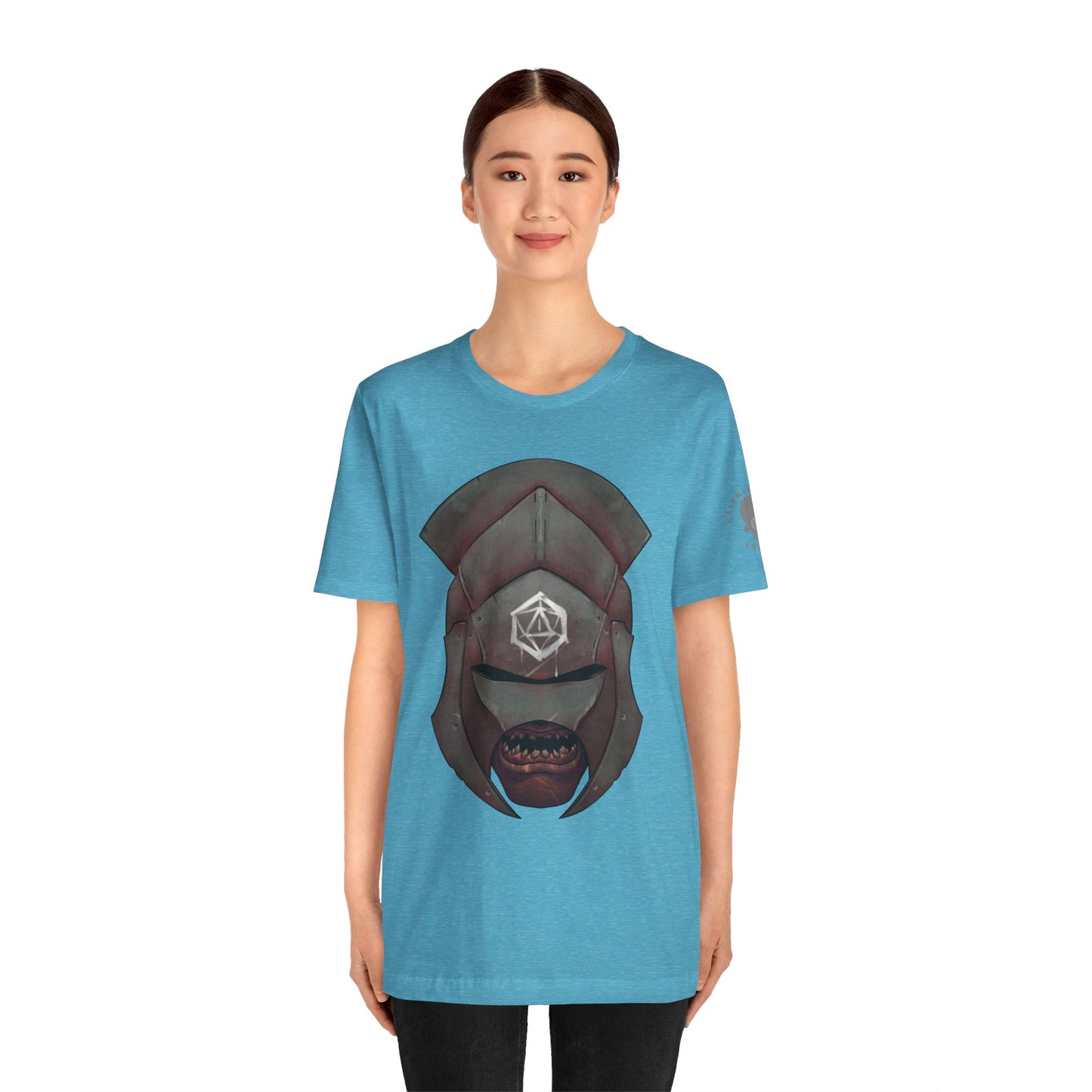 Orc white Hand Warrior Helmet T-Shirt
