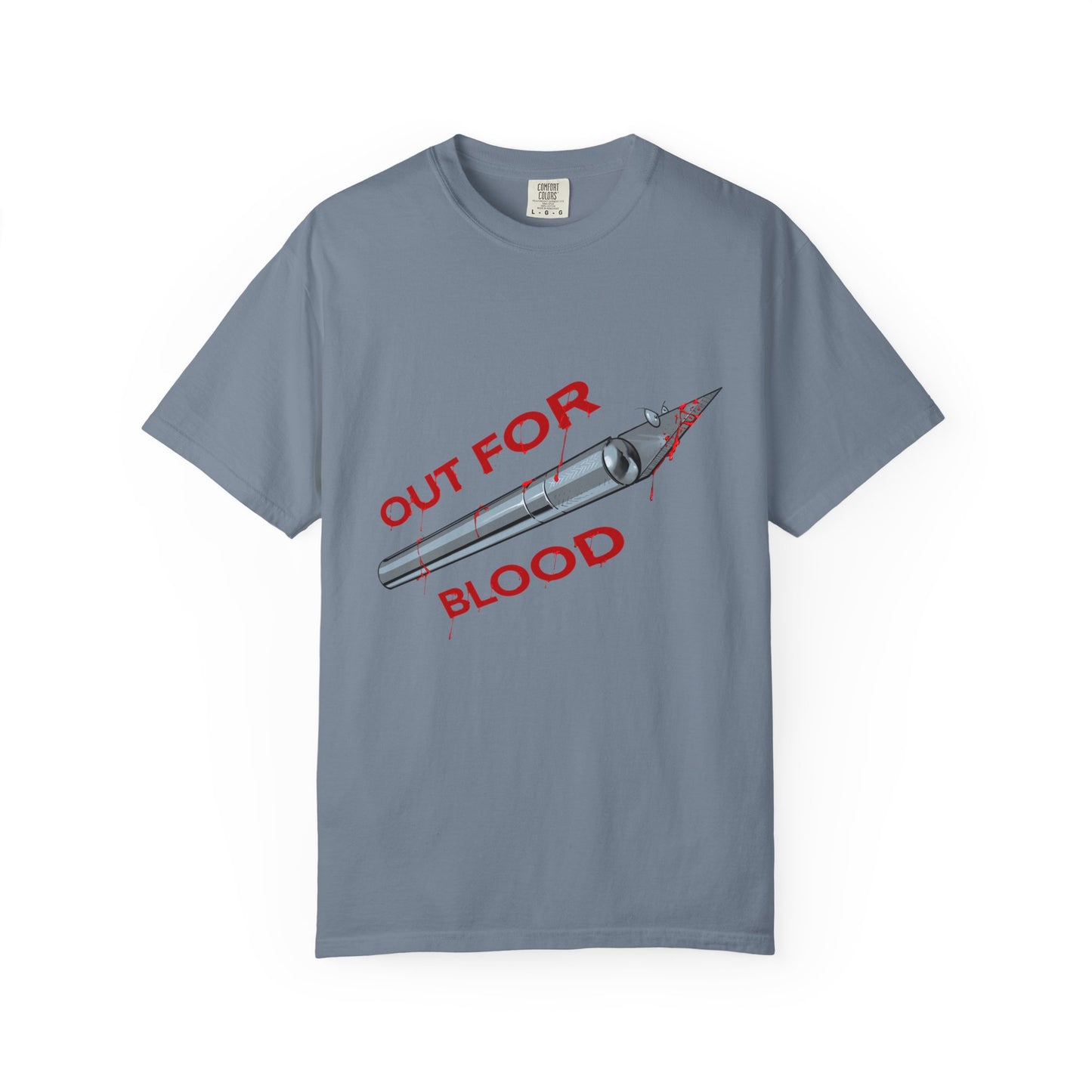 Out For Blood- Hobby Knife T-Shirt — Graphic Tee