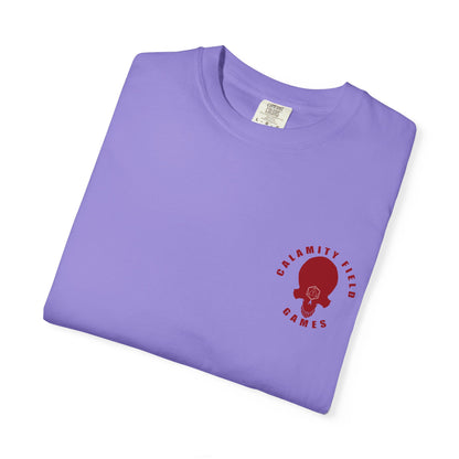 Armored Space Man Helmet Graphic T-Shirt