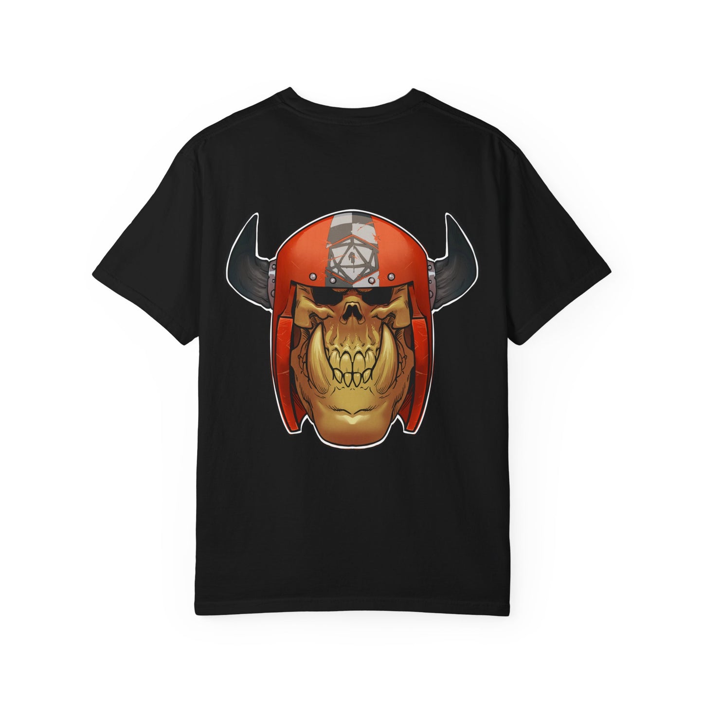 Orc Skull Helmet T‑Shirt — Graphic Tee