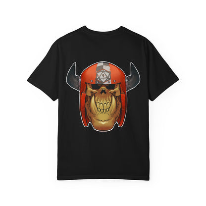 Orc Skull Helmet T‑Shirt — Graphic Tee