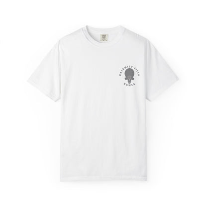 Purple Dragon Head Graphic T-Shirt