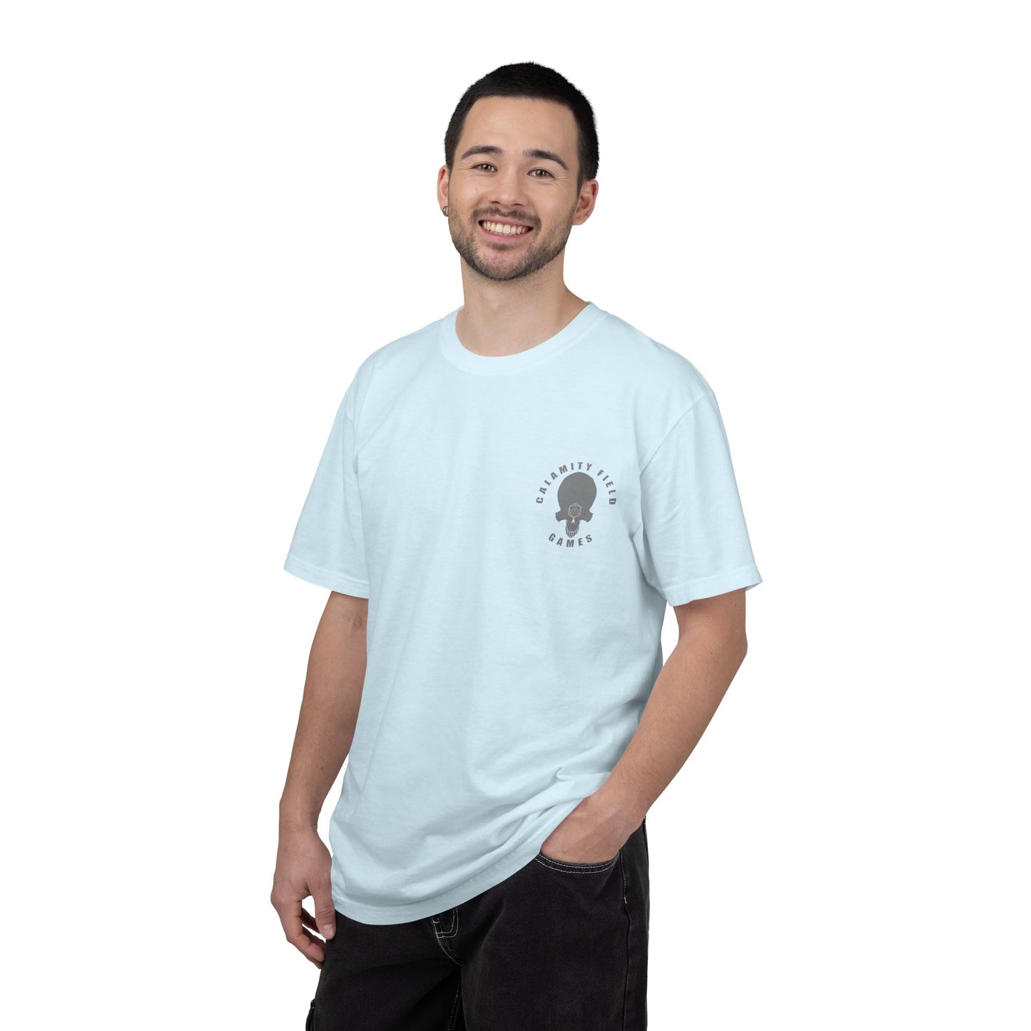 White Tree Solider Helmet T-shirt- Graphic Tee