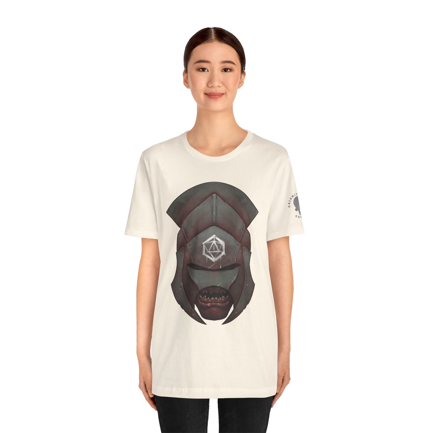 Orc white Hand Warrior Helmet T-Shirt