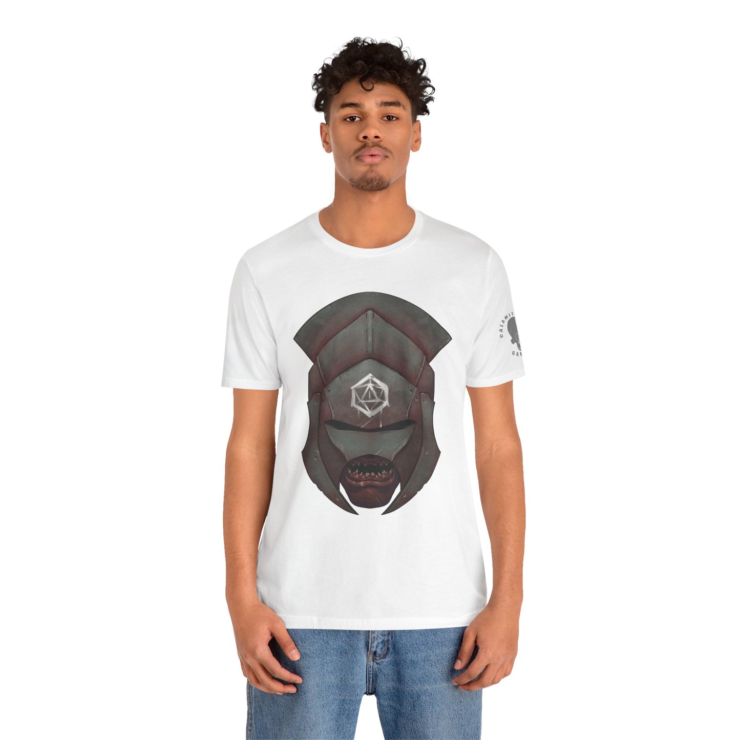 Orc white Hand Warrior Helmet T-Shirt
