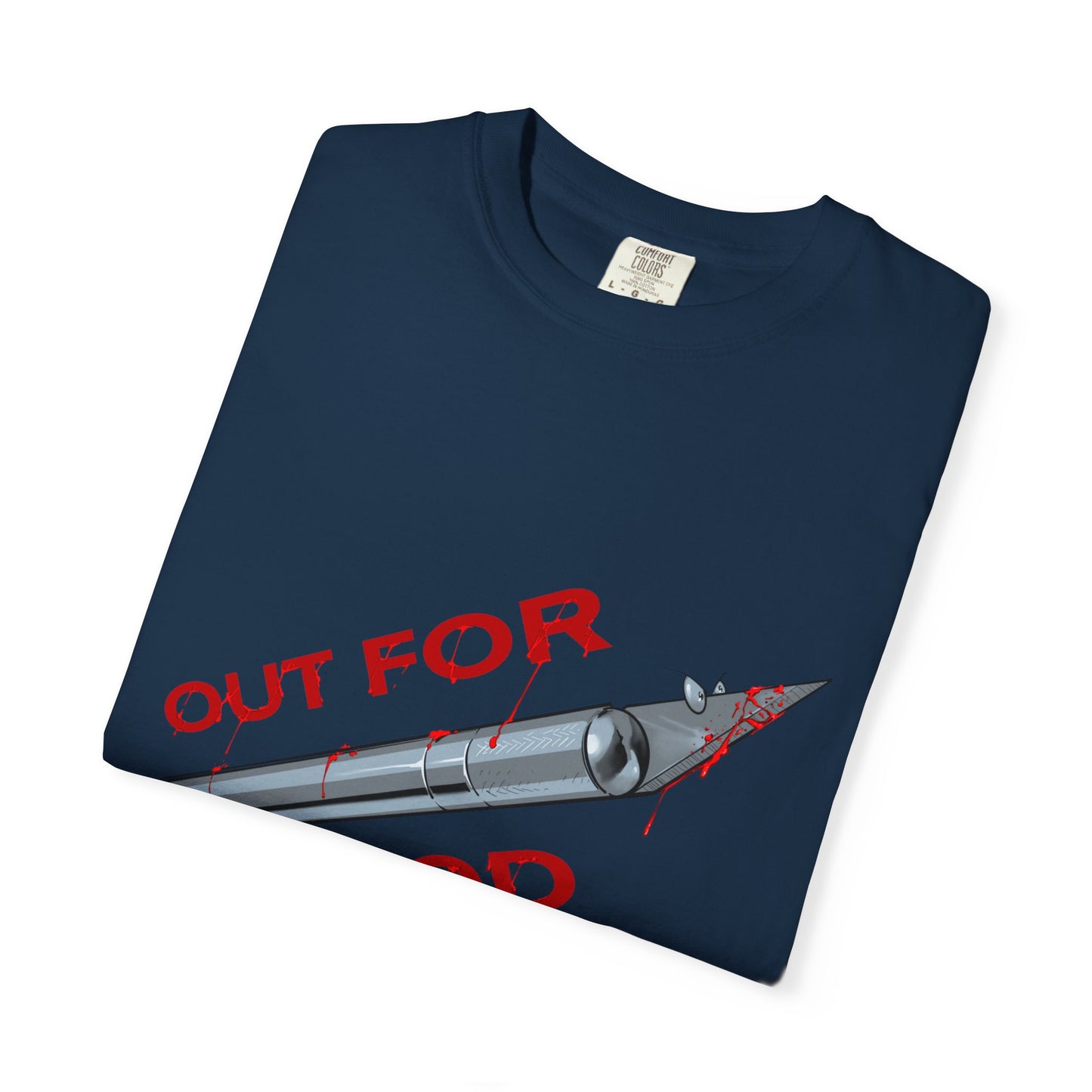 Out For Blood- Hobby Knife T-Shirt — Graphic Tee