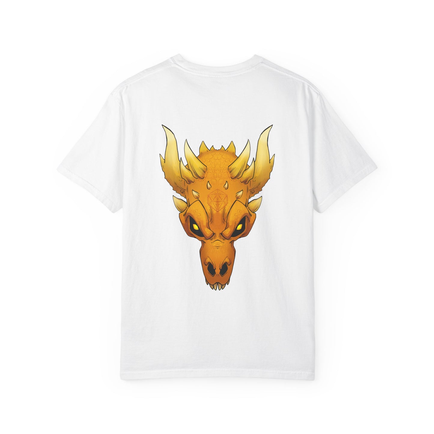 Golden Dragon Skull T-Shirt — Mythic Beast Graphic Tee