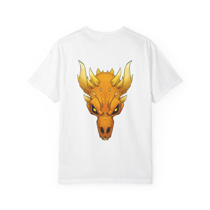 Golden Dragon Skull T-Shirt — Mythic Beast Graphic Tee