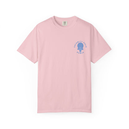 Wolf Space Man Head Graphic T-shirt