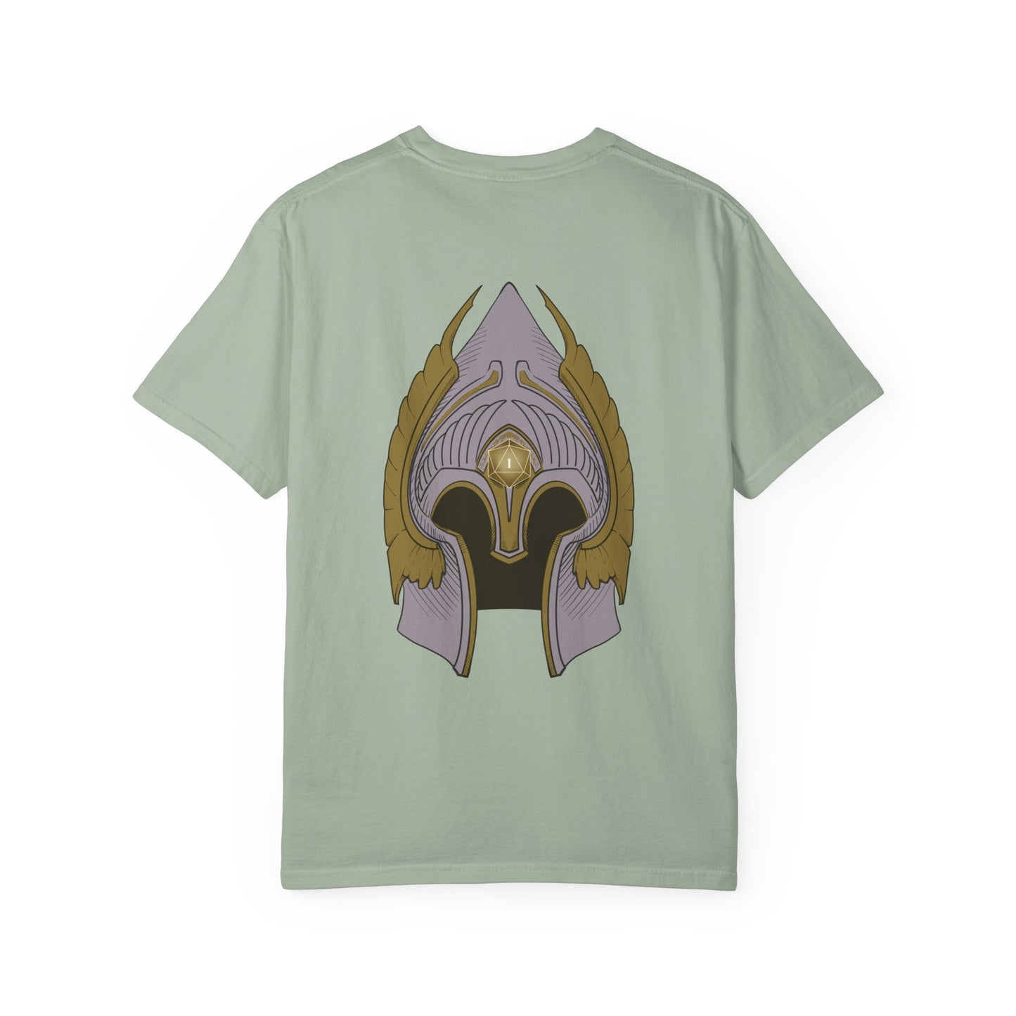 White Tree Solider Helmet T-shirt- Graphic Tee