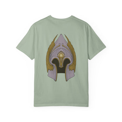 White Tree Solider Helmet T-shirt- Graphic Tee