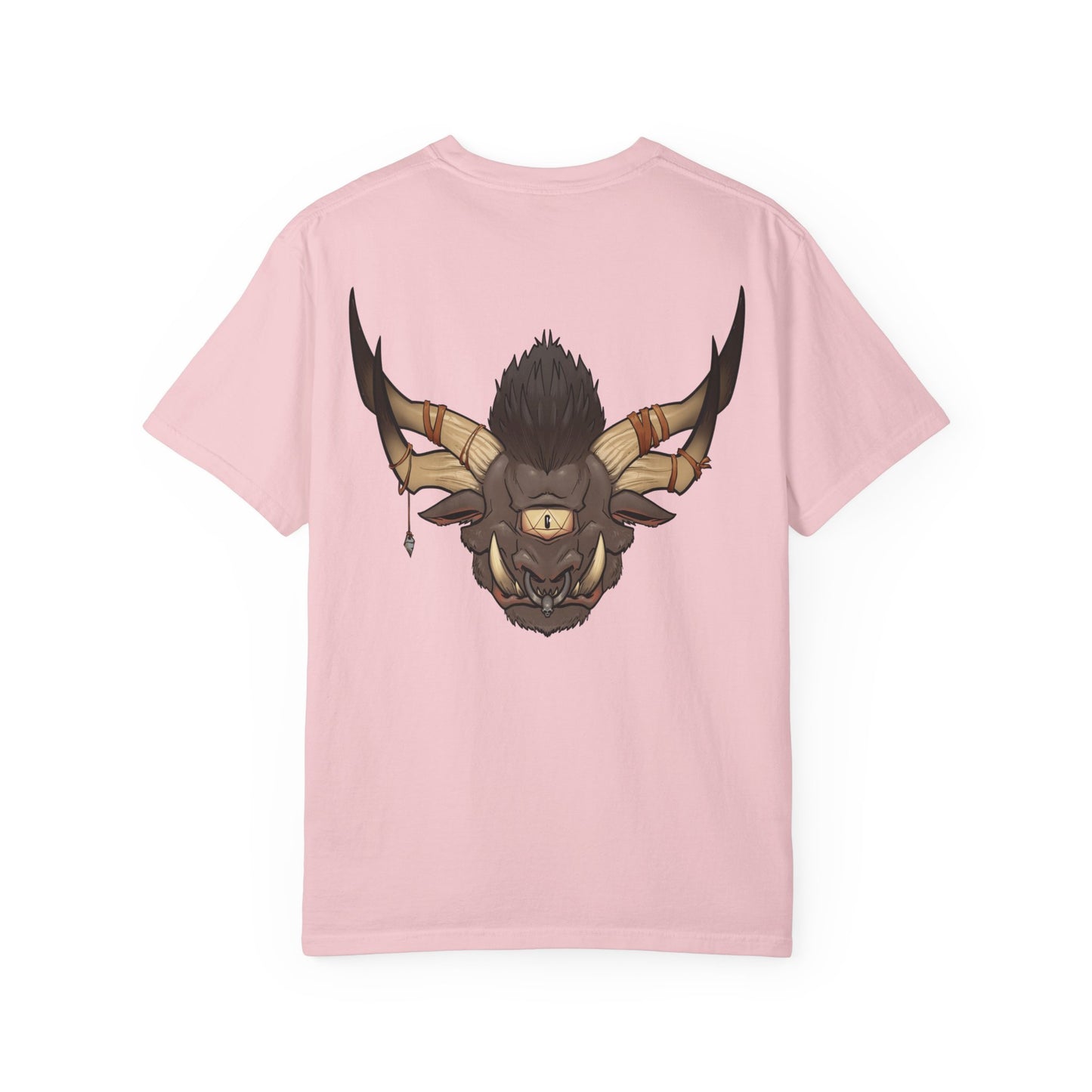 Cyclops Beast Graphic T-Shirt — Horned Beast Design