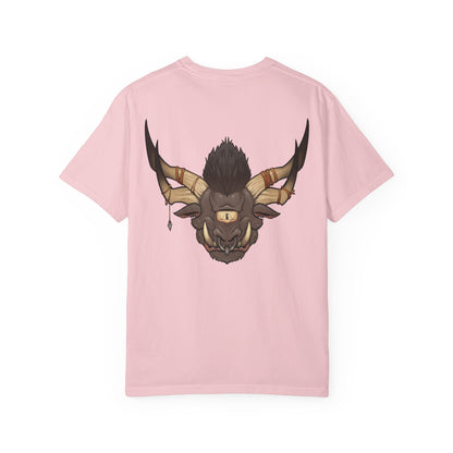 Cyclops Beast Graphic T-Shirt — Horned Beast Design