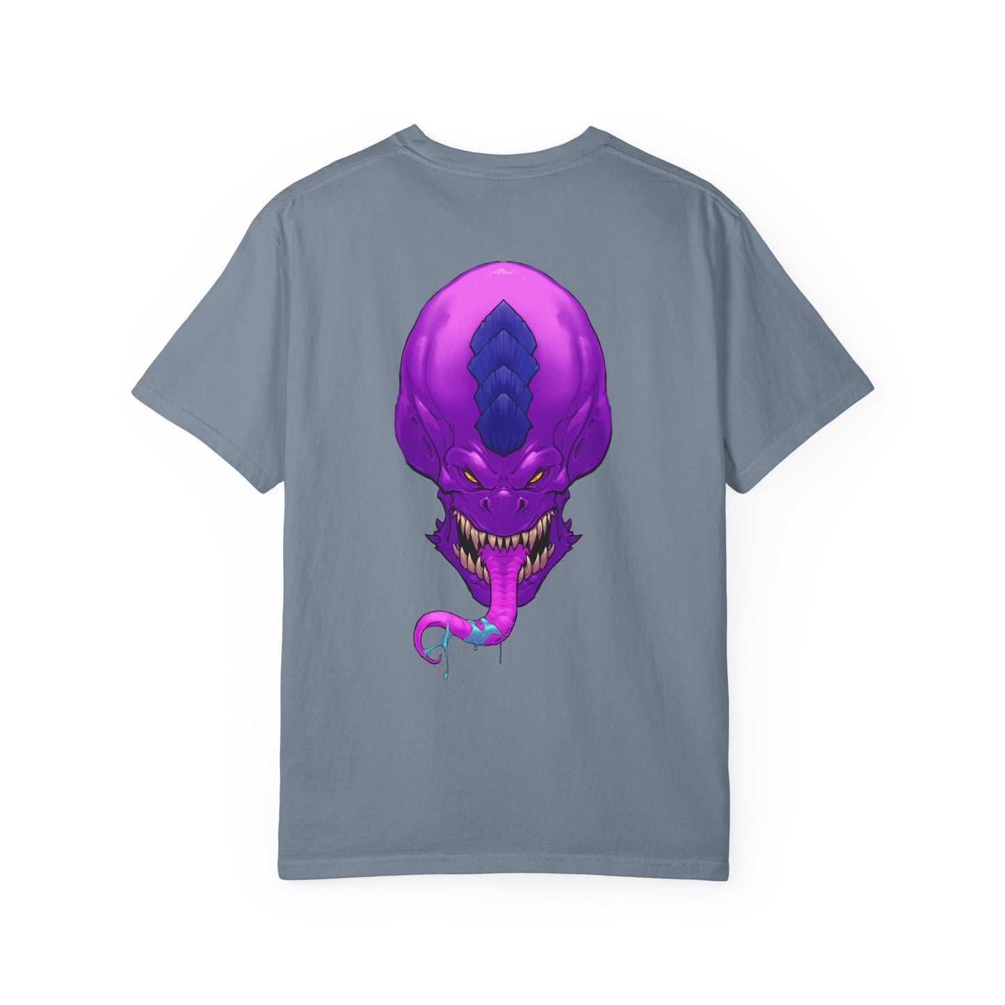 Purple Licky Alien Graphic Tee