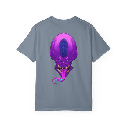 Purple Licky Alien Graphic Tee
