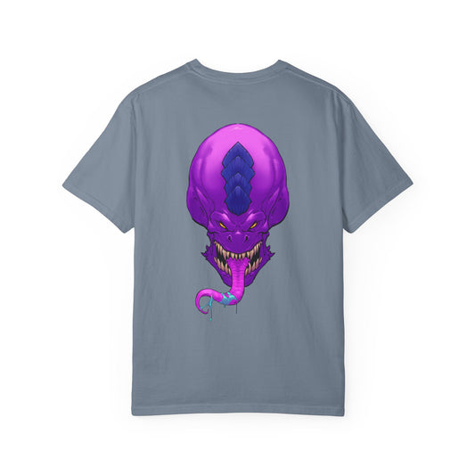 Purple Licky Alien Graphic Tee