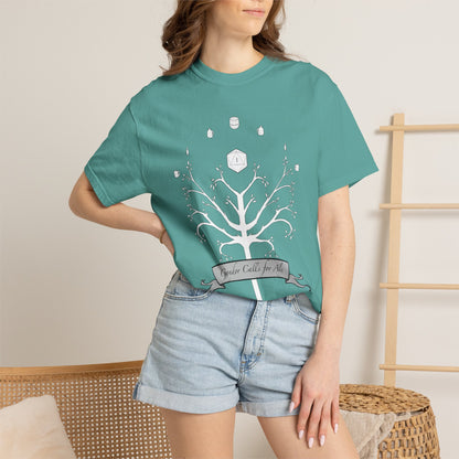 Gondor Calls for Ale White Tree Tee