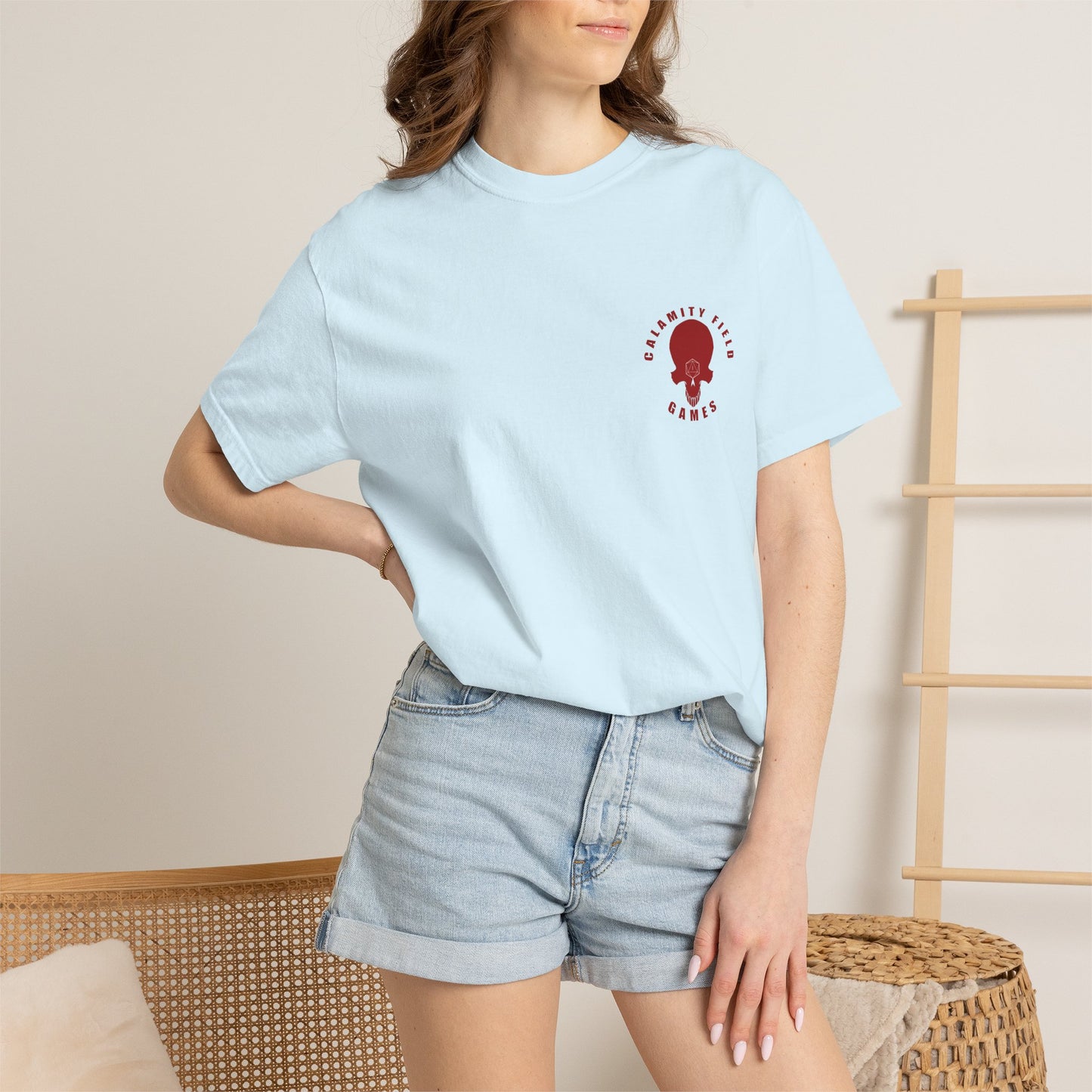 Armored Space Man Helmet Graphic T-Shirt