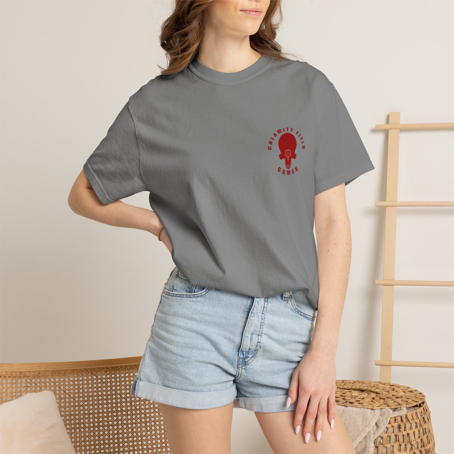 Armored Space Man Helmet Graphic T-Shirt