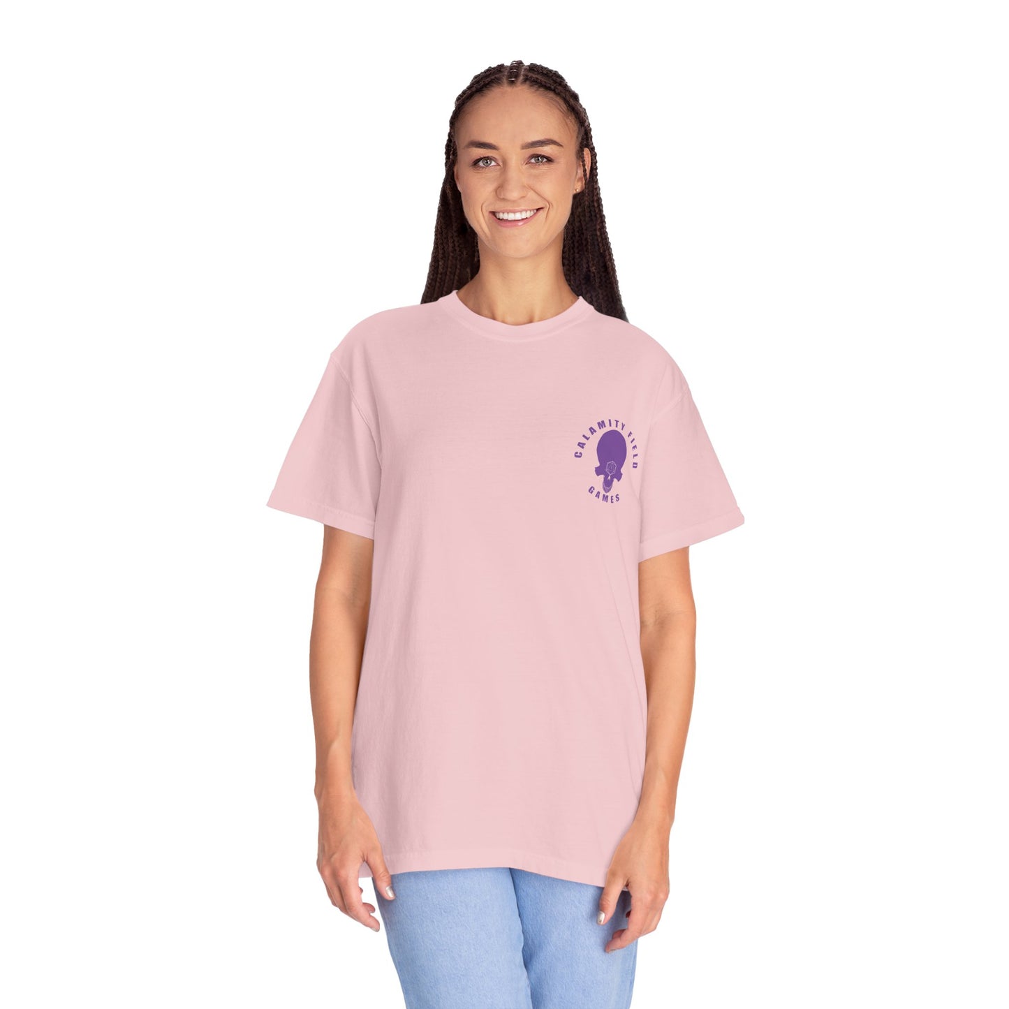 Purple Licky Alien Graphic Tee