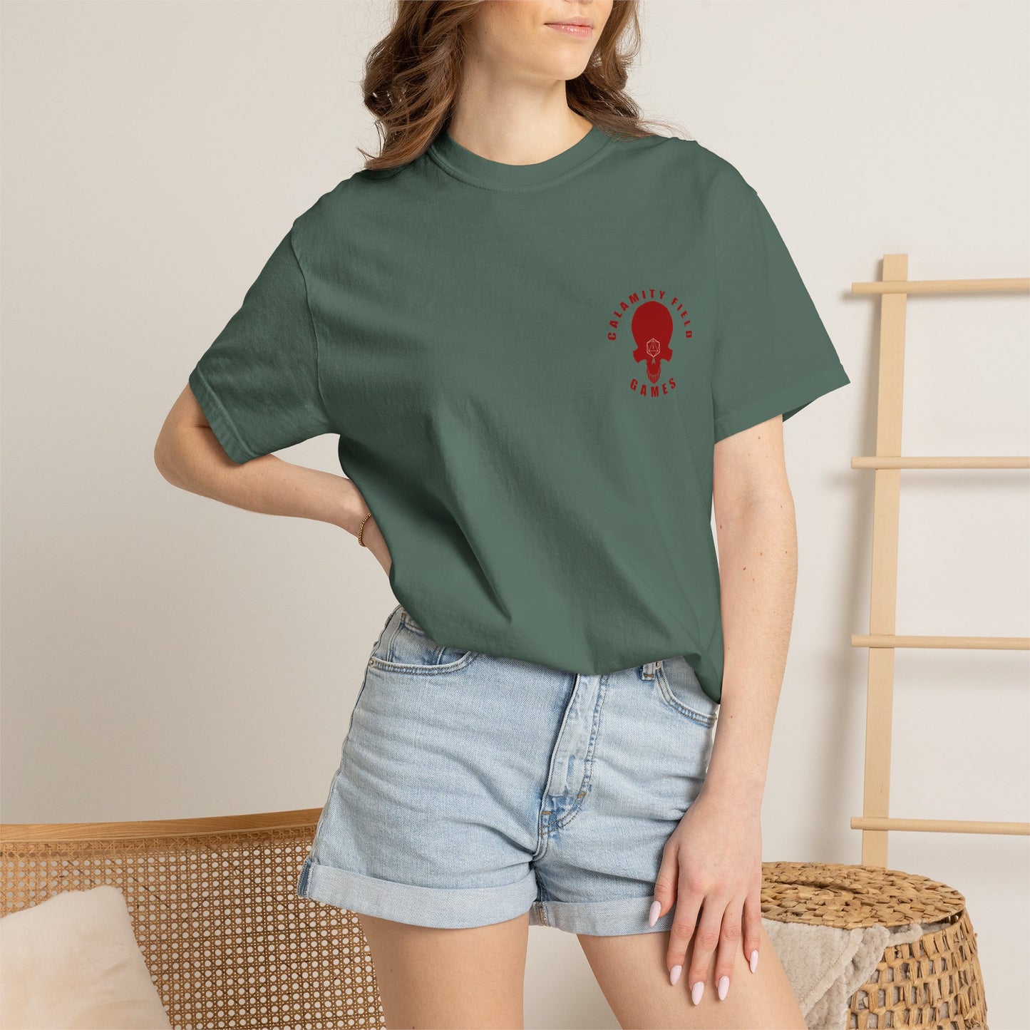 Armored Space Man Helmet Graphic T-Shirt