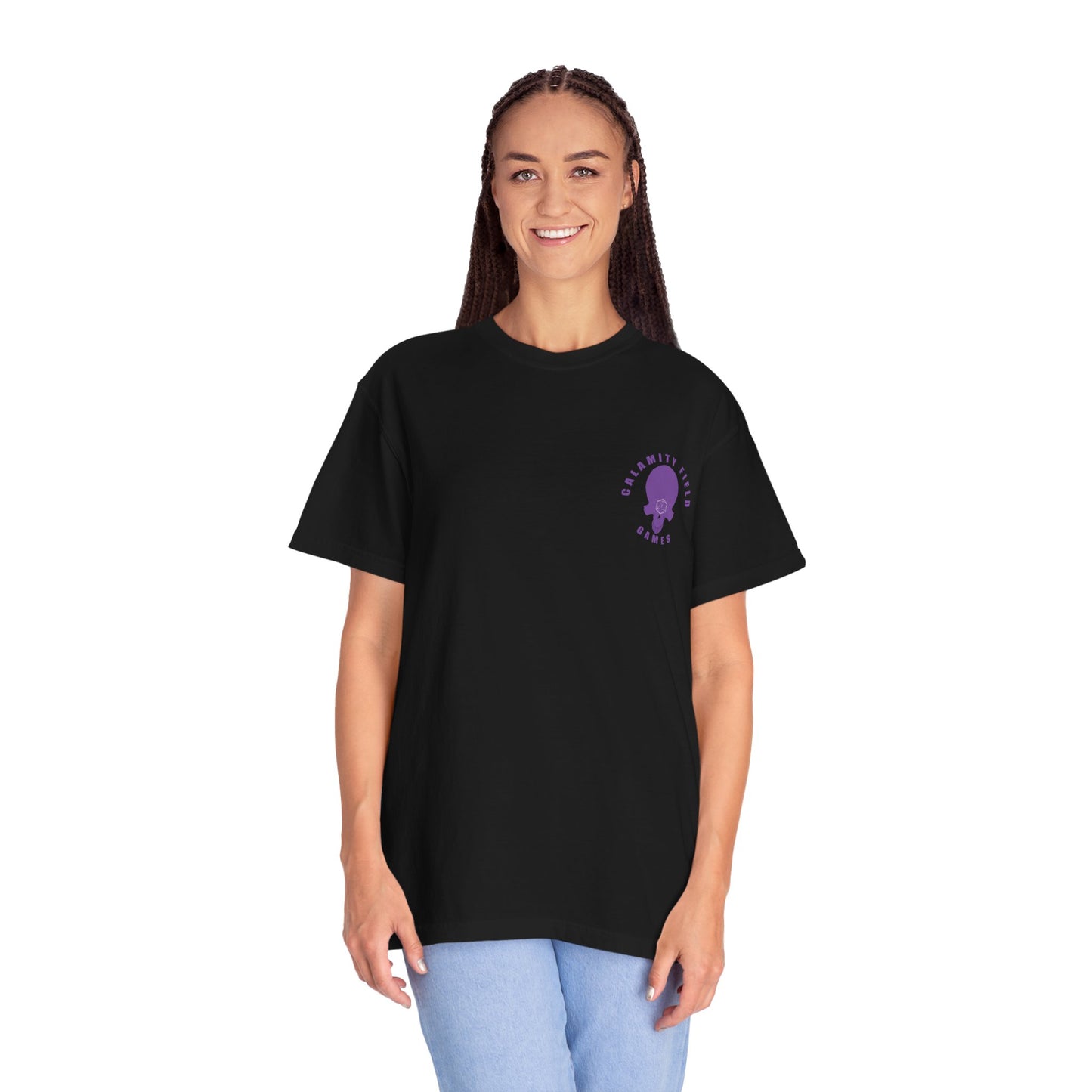 Purple Licky Alien Graphic Tee