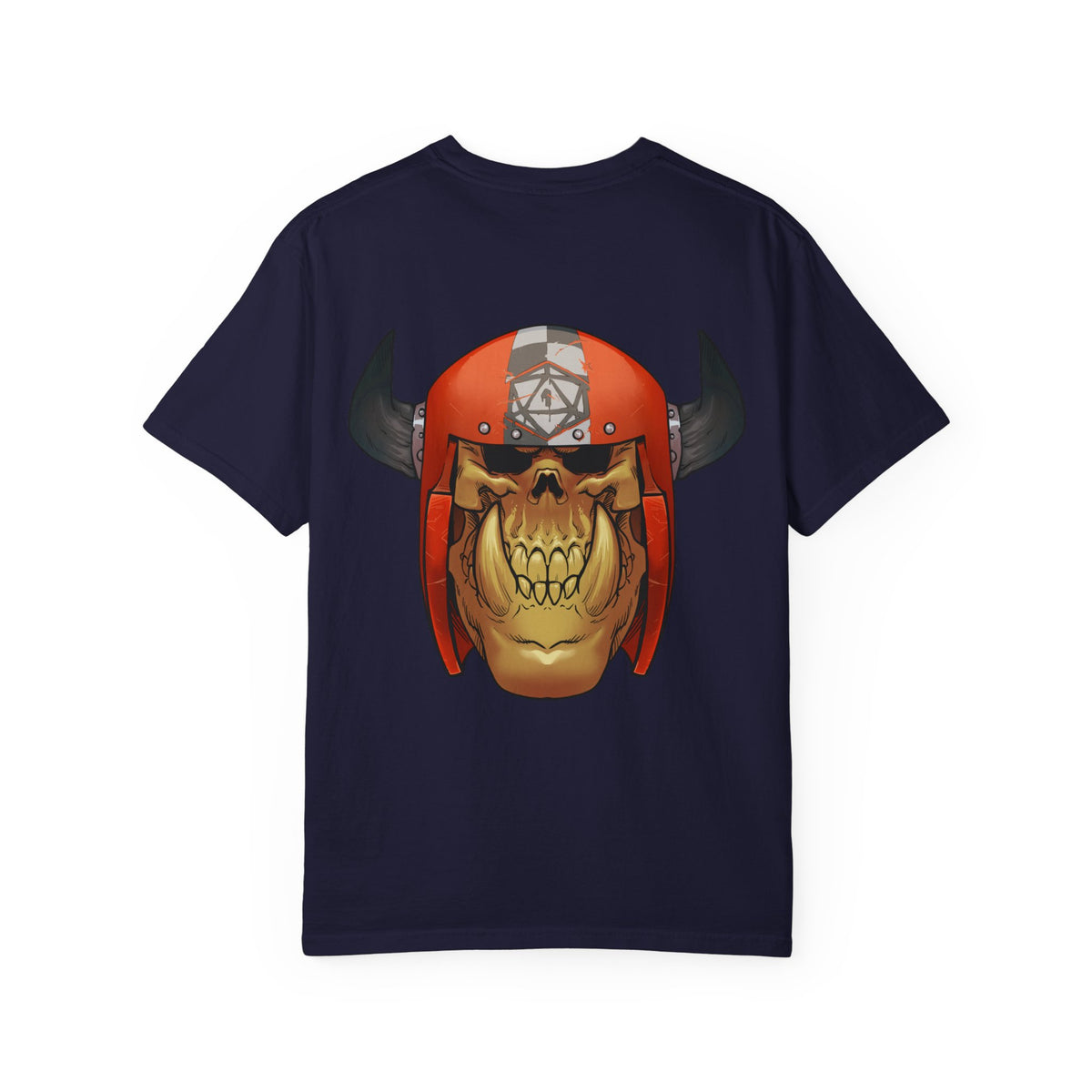 Orc Skull Helmet T‑Shirt — Graphic Tee