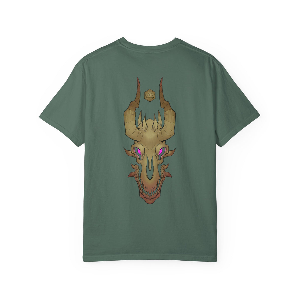 Bone Dragon Skull Graphic Tee