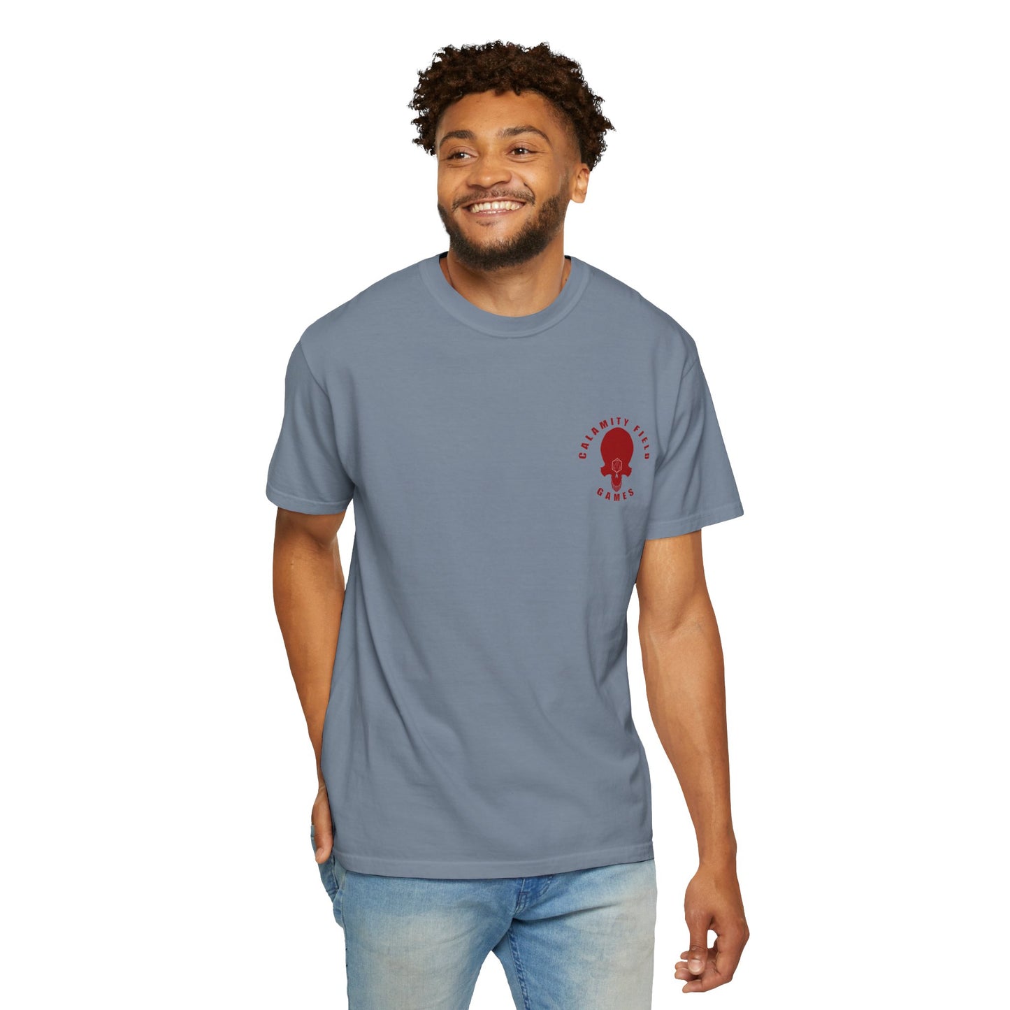 Armored Space Man Helmet Graphic T-Shirt
