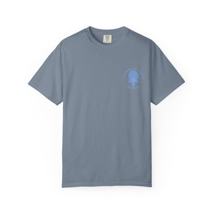 Wolf Space Man Head Graphic T-shirt