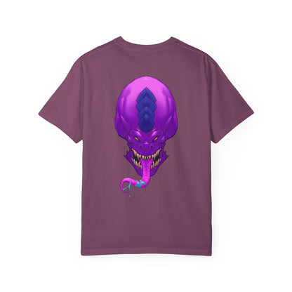 Purple Licky Alien Graphic Tee