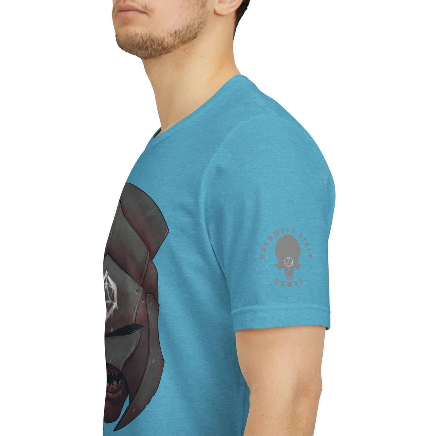 Orc white Hand Warrior Helmet T-Shirt