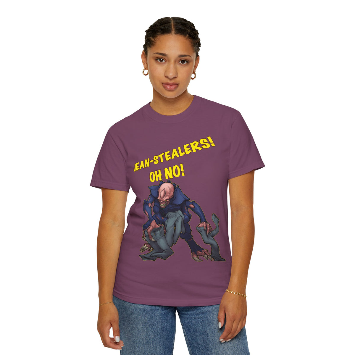'Jean-Stealers! Oh No!' Graphic Tee