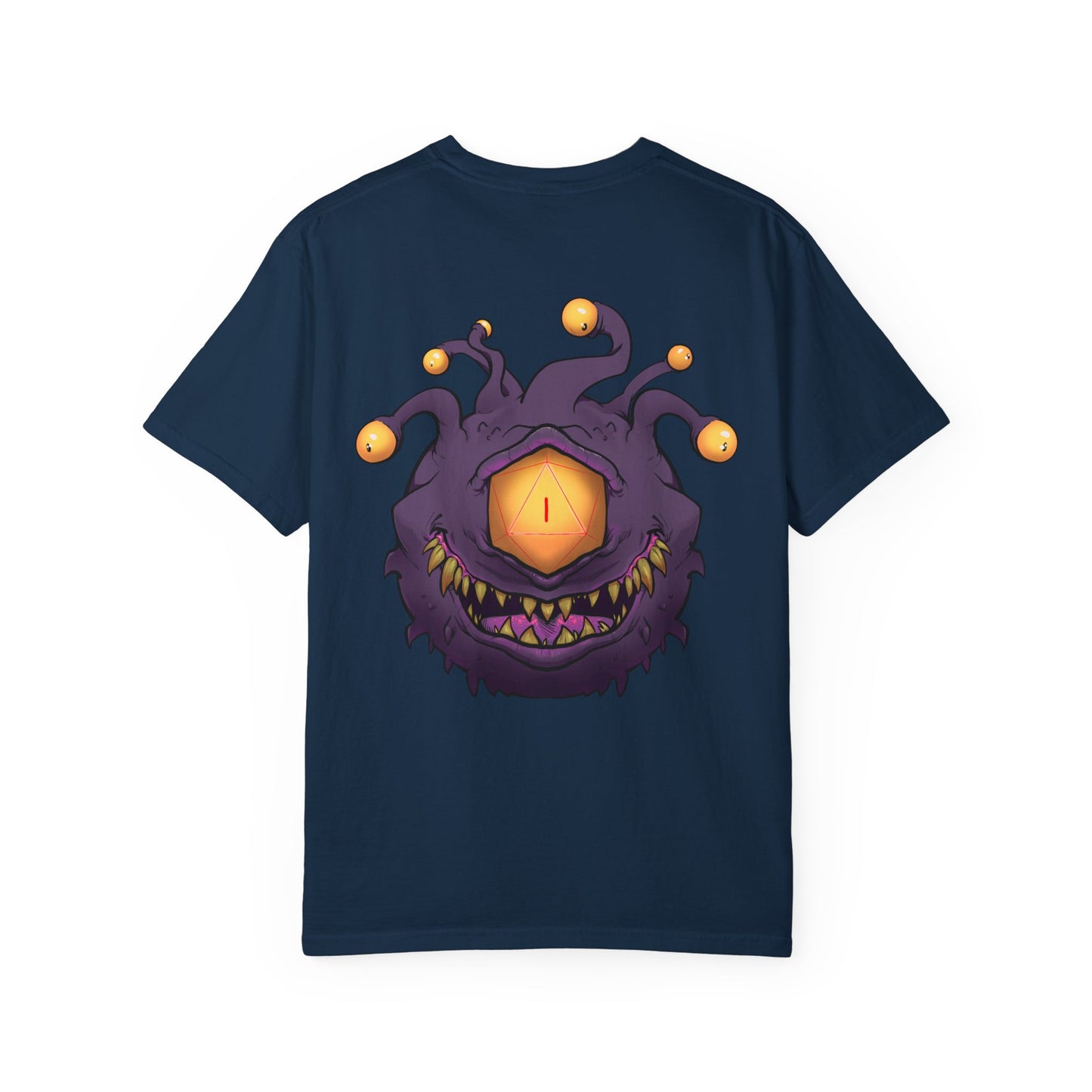 Beholder Monster T-Shirt — Fantasy D&D Eye Creature Graphic Tee