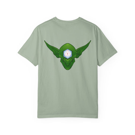 T-Shirt — Green Goblin Eyeball Graphic Tee (Back Print)