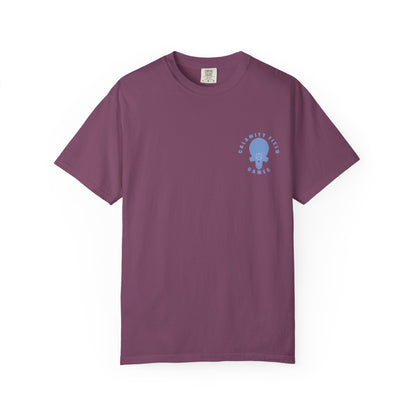 Frost Dragon Skull Graphic T-Shirt
