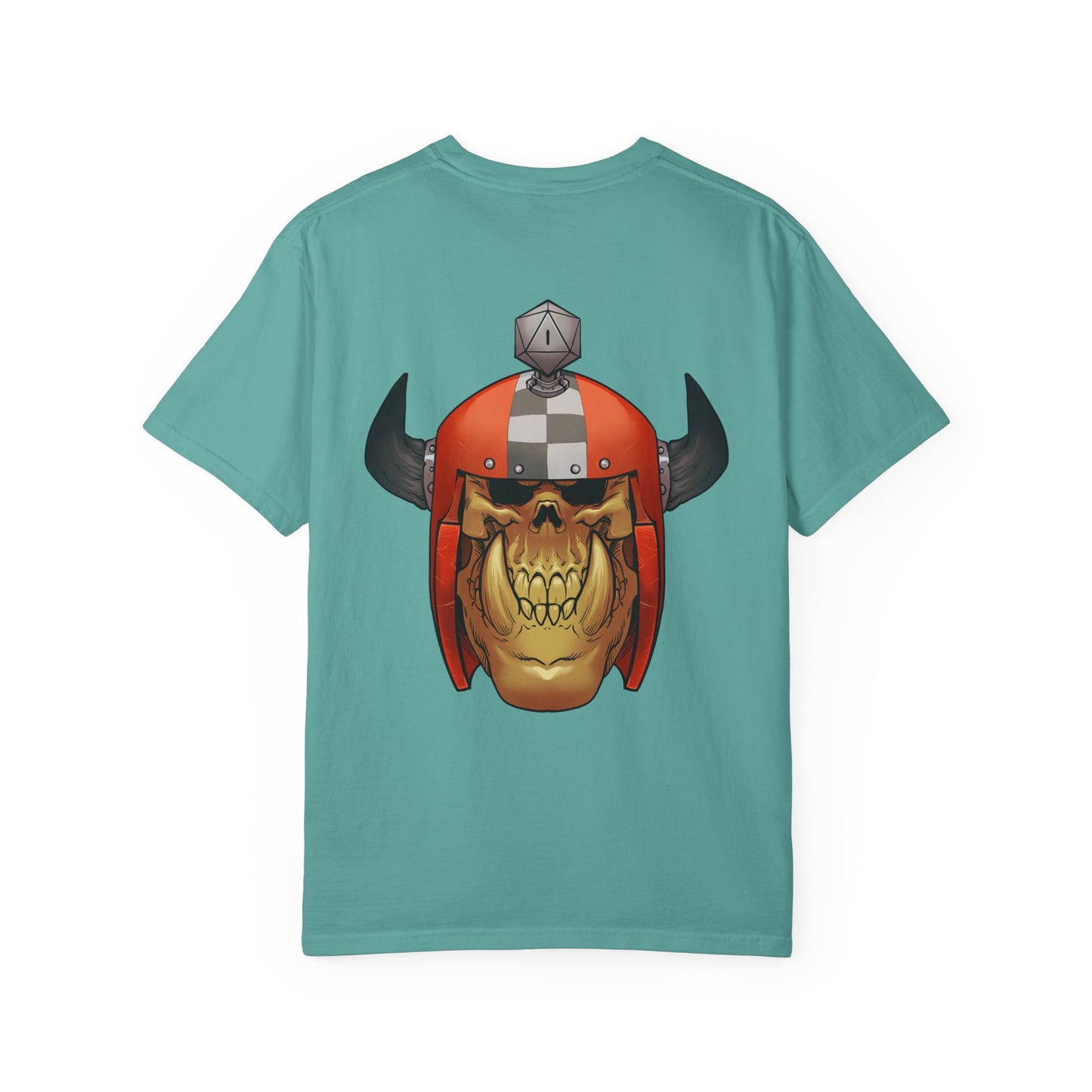 Orc Skull Helmet T‑Shirt — Graphic Tee