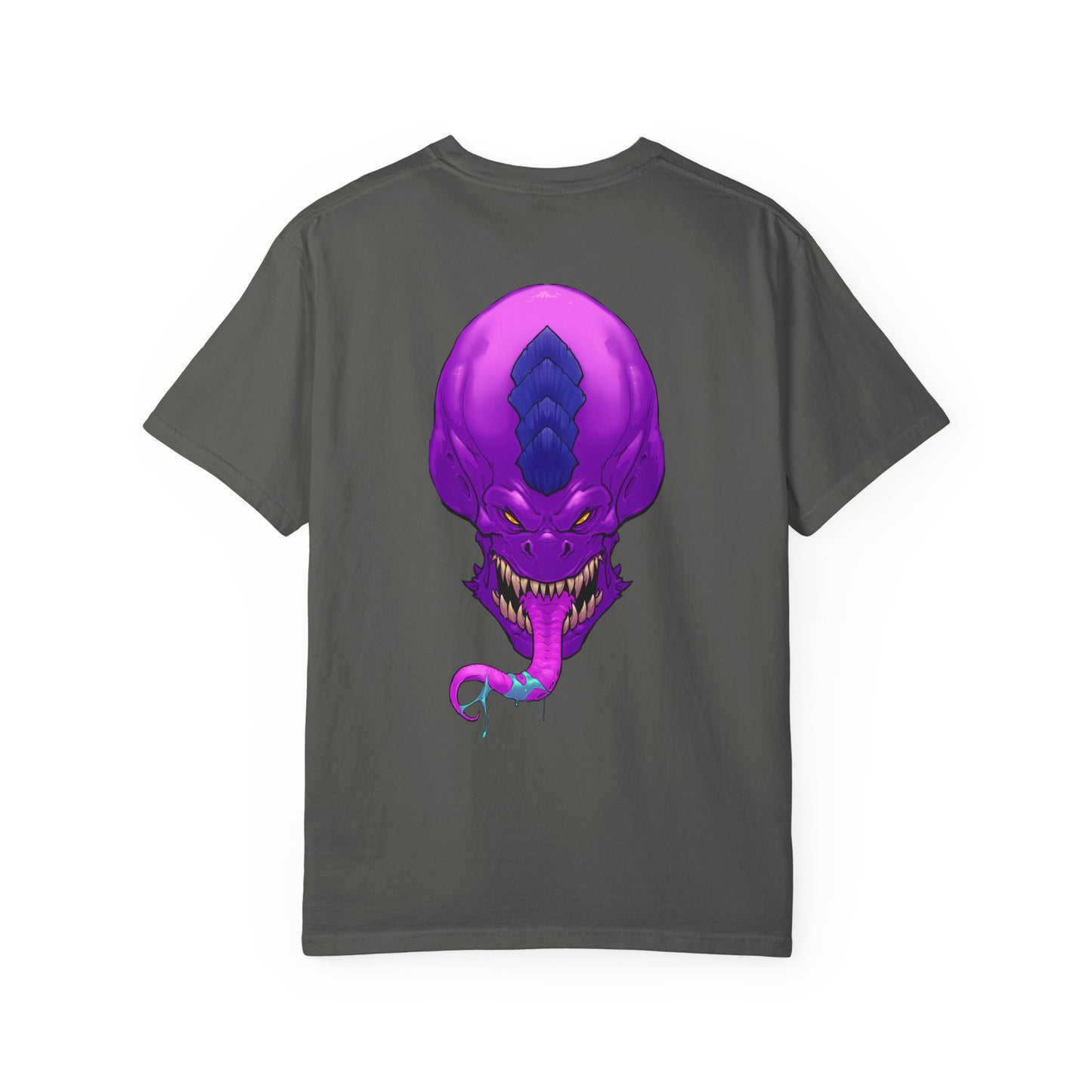 Purple Licky Alien Graphic Tee