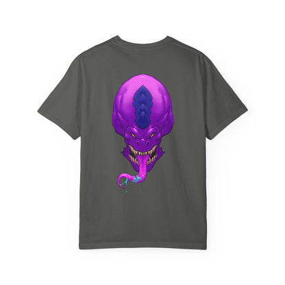 Purple Licky Alien Graphic Tee