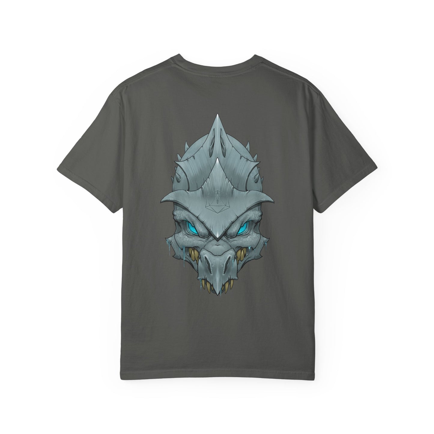 Frost Dragon Skull Graphic T-Shirt