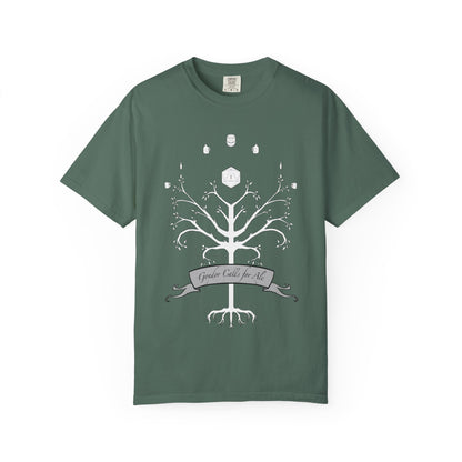 Gondor Calls for Ale White Tree Tee