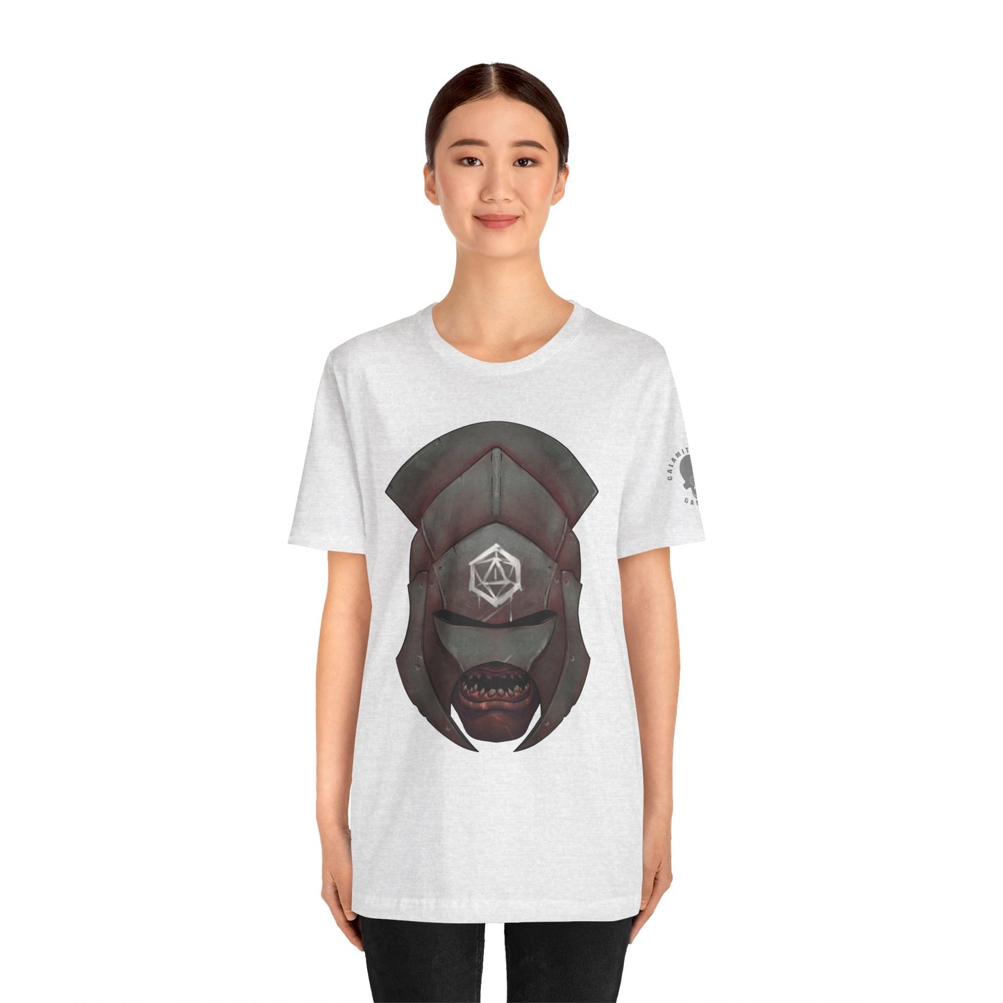 Orc white Hand Warrior Helmet T-Shirt