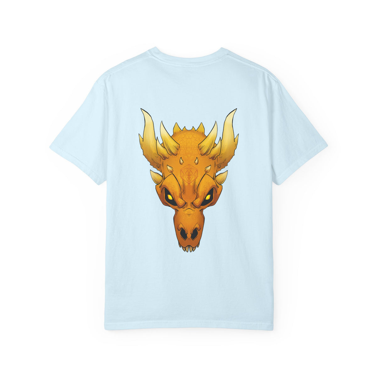 Golden Dragon Skull T-Shirt